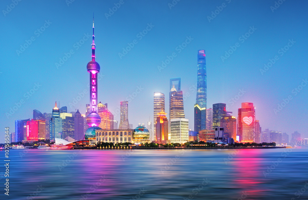 Shanghai - obrazy, fototapety, plakaty 