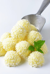 Poster - White Chocolate Coconut Truffles