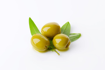 Poster - Pitted green olives