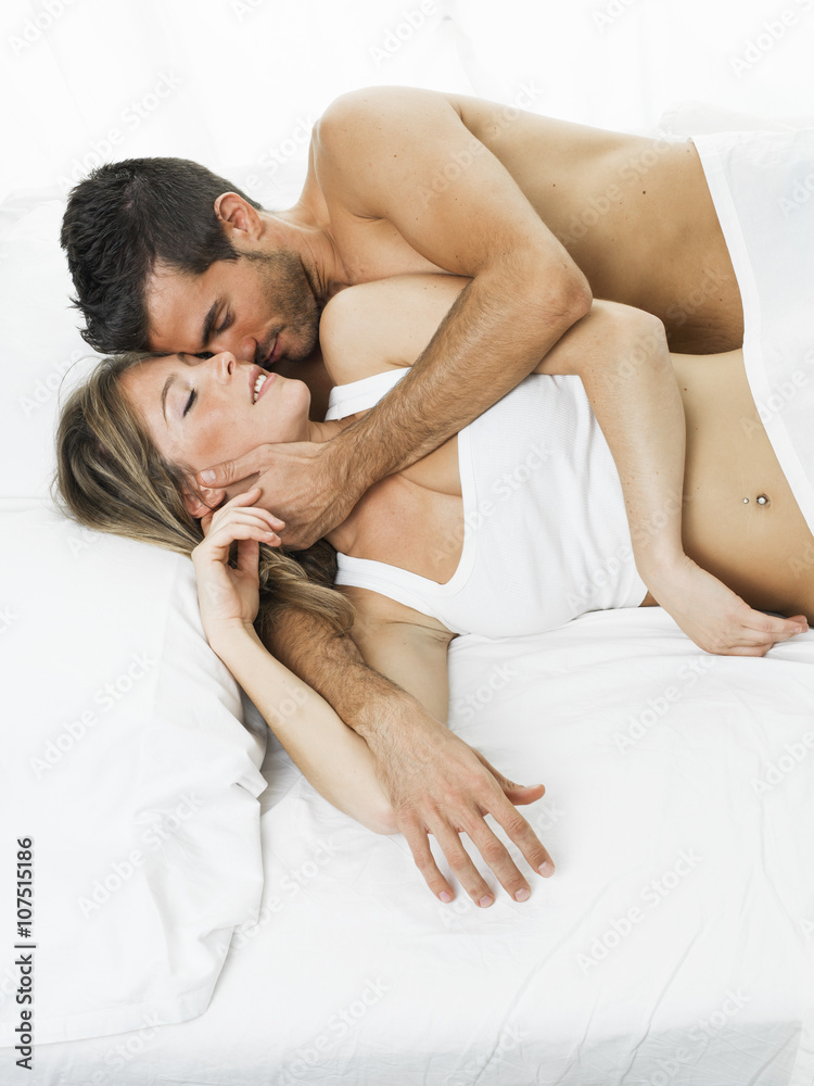 loving couple sleeping images