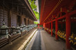 © vladimirzhoga - Pathway between two rows of shrine lanterns on the buildings of Kasuga Taisha Shinto Shrine in Nara, Japan