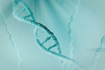 Poster - Composite image of view of dna
