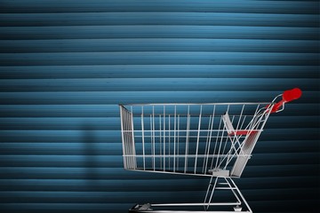 Poster - Composite image of shopping cart