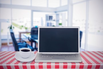 Poster - Composite image of laptop