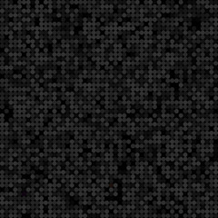 Wall Mural - Seamless black geometric pattern