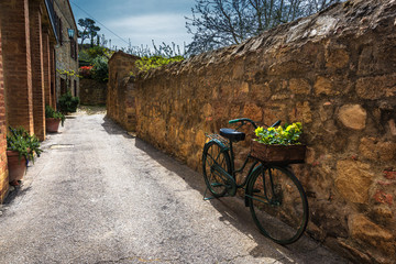 Wall Mural - Corners of Monticchiello.