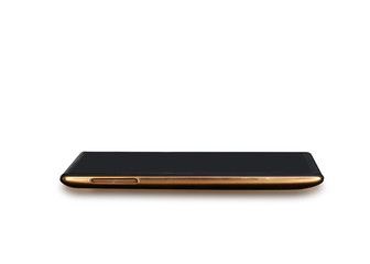 smartphone on white background, isolated, [clipping path]