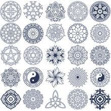 Mandala Vector Ornaments Set 4