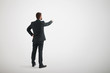 © ArtFamily - Man standing and pointing his finger forward