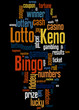 © kalpis - Lotto Bingo Keno, word cloud concept