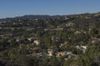 Hills and houses of Los Angeles, California. 
