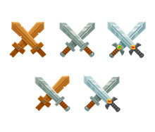 Crossed Swords Set