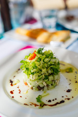 Wall Mural - Delicious Greek salad