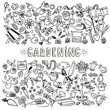 Hand Drawn Garden Icons