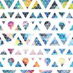 Wall Mural - tribal galaxy seamless pattern.
