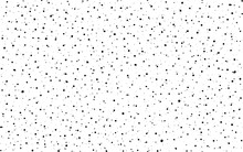 Rectangle Seamless Pattern With Black Dots On White Background