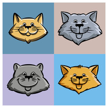 Animals In The Style Of Andy Warhol