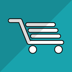 shopping cart design , vector illustration