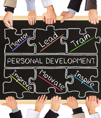 Sticker - PERSONAL DEVELOPMENT concept words