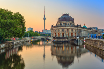 Sunrise at Museum Island , Berlin , Germany