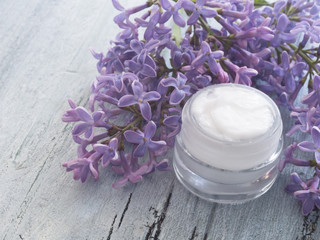 natural cosmetics, fresh as spring flowers