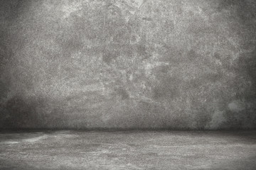 Poster - Cement wall and floor for pattern and background