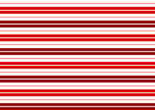 Red White Stripes Background Vector Illustration