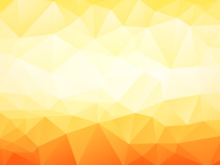 Sticker - Light orange geometric background