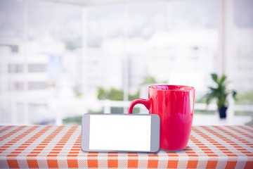 Poster - Composite image of picture of a smartphone