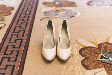 Wall Mural - Classic Shoes on Carpet