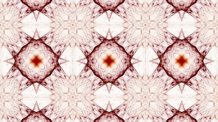 Poster - Color fractal design and circular motion