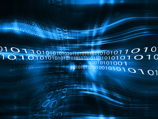 blue light abstract backdrop