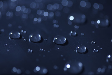 Canvas Print - water drops