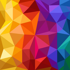 Poster - Abstract background of different color figures. Template for a t
