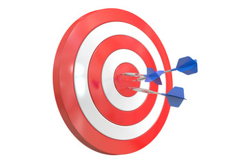Poster - business success concept, 3d rendering
