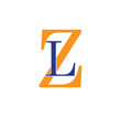 LZ logotype simple modern