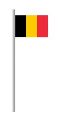 Wall Mural - Drapeau de la Belgique