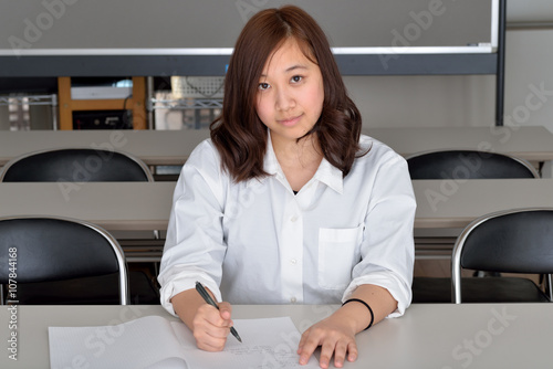 教室で勉強する日本の女子高生 Buy This Stock Photo And Explore Similar Images At Adobe Stock Adobe Stock