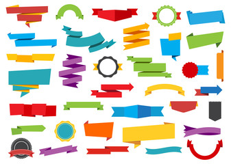 Wall Mural - labels stickers banners tag
