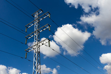 High voltage tower