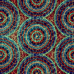 Poster - Abstract  mosaic background