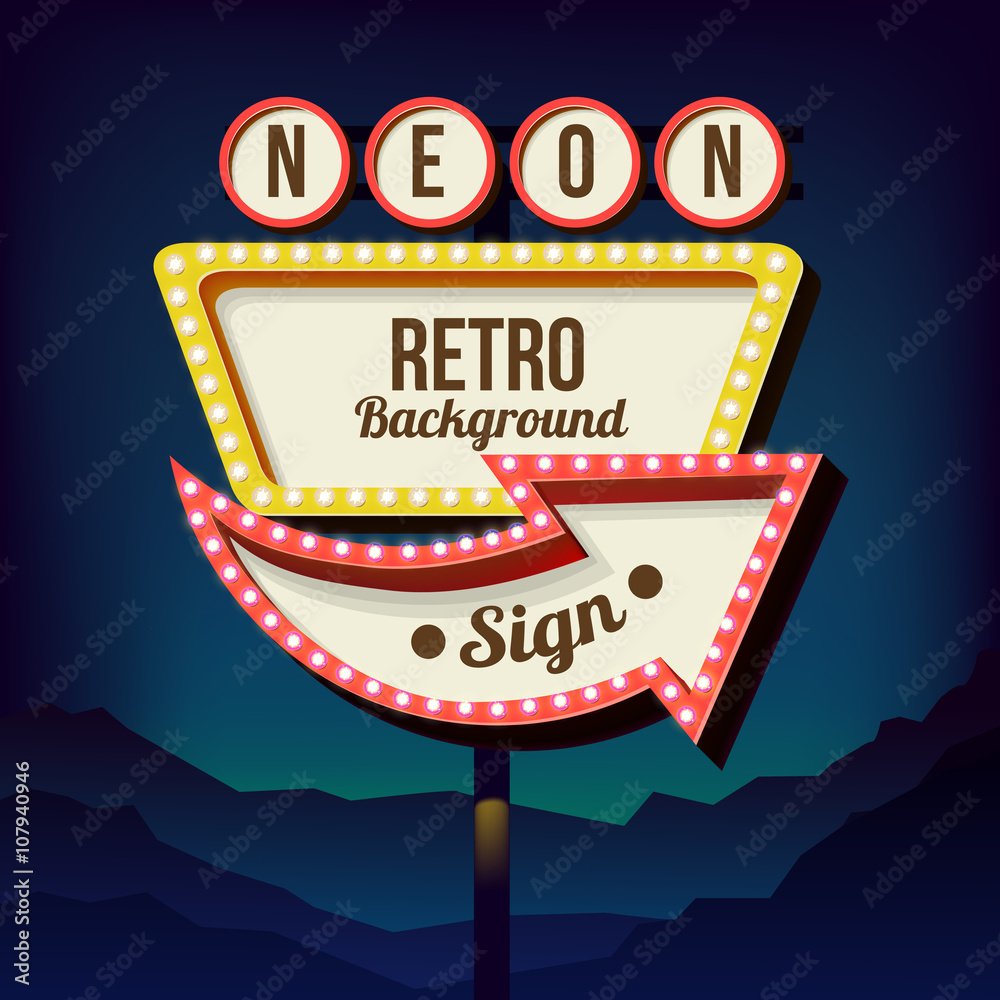 Vintage Road Sign 特大看板 50s