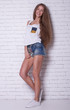 © lashkhidzetim - Woman in jeans texas shorts