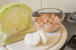salade with tuna and rice