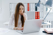© kuprevich - Businesswoman office portrait