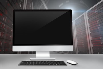 Poster - Composite image of computer screen