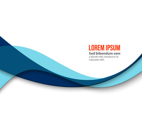 Poster - abstract color wave design element