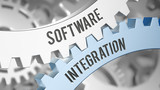 Fototapeta  - Software Integration / Cogwheel