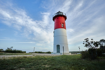 Fototapete - Lighthouse at Cape cod