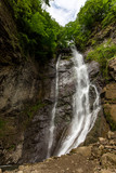 Fototapeta Na ścianę - small waterfall in mountains
